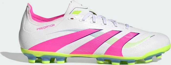 adidas Predator League AG cloud white/lucid pink/lucid lemon