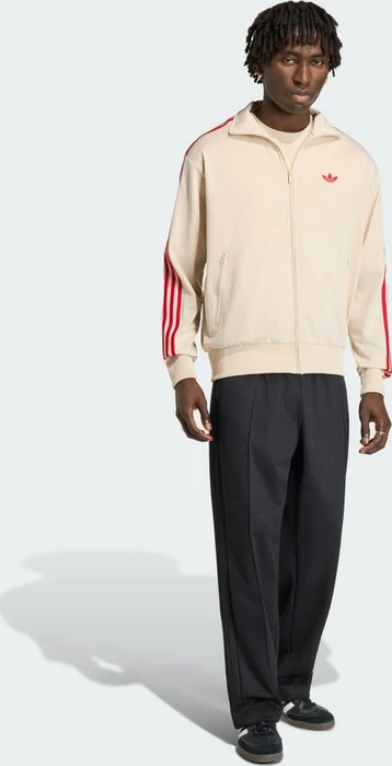 adidas Firebird Track Top Trainingsjacke crystal linen/better scarlet (Herren)