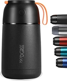720°DGREE wunderJar Isolier-Speisegefäß 650ml onyx black