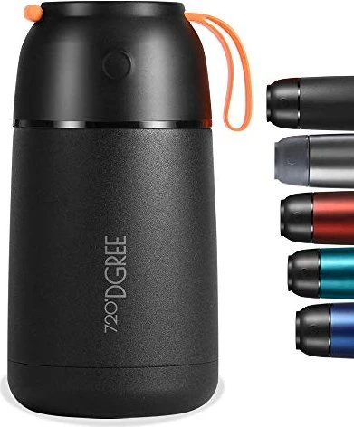 720°DGREE wunderJar Isolier-Speisegefäß 650ml onyx black