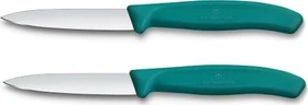Victorinox SwissClassic Gemüsemesser grün, 2 Stück
