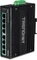 TRENDnet TI Hardened Industrial Railmount Gigabit Switch, 8x RJ-45, 200W PoE+ Vorschaubild