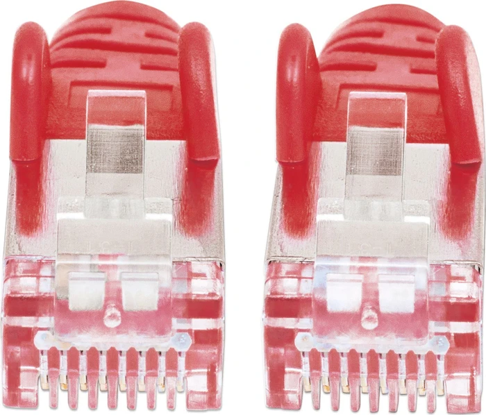 Intellinet Patchkabel, Cat7/Cat6a, S/FTP, RJ-45/RJ-45, 30m, rot