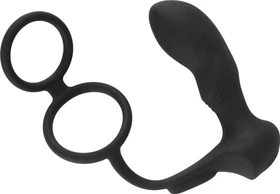 You2Toys Black Velvets Double Ring Prostata Analvibrator