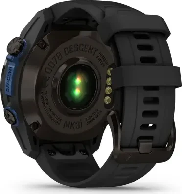 Garmin Descent Mk3i 43mm mit Silikonarmband carbon grey/black