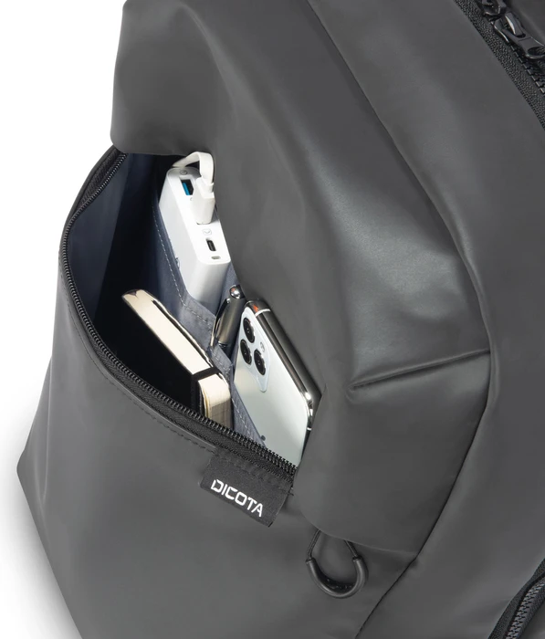 Dicota Commuter 13-16" Reflective Rucksack, grau