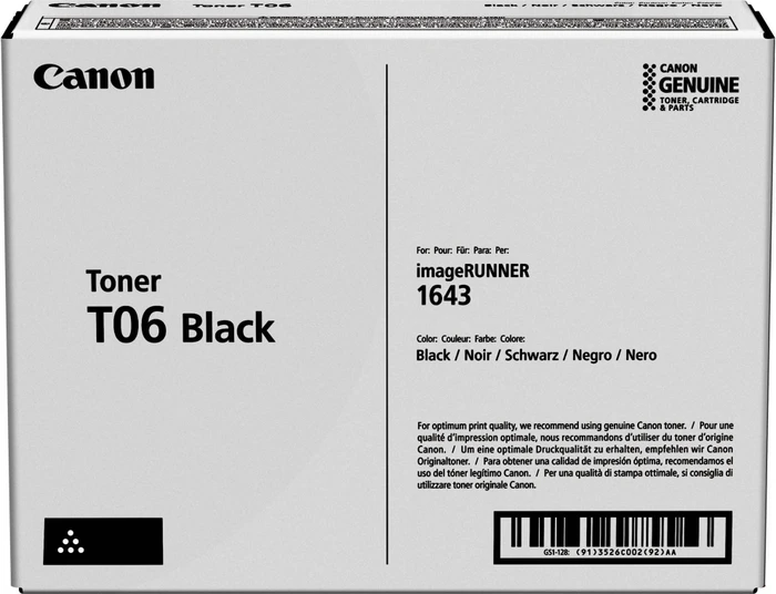 Canon Toner T06 schwarz