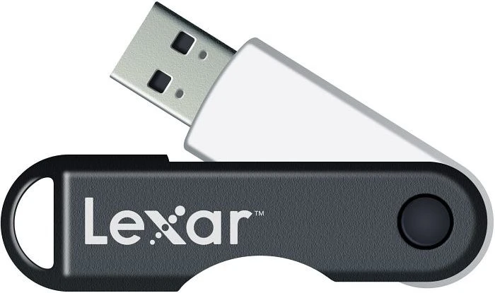 Lexar JumpDrive TwistTurn 2GB, USB-A, USB 2.0