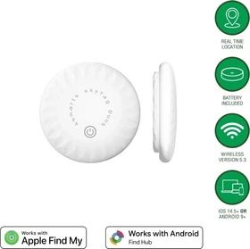 4smarts Standort-Finder SkyTag Duos weiß, 2er-Pack
