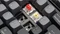 Keychron Q3 Pro SE, schwarz/blaugrau, LEDs RGB, hot-swap, Keychron K Pro BANANA, USB/Bluetooth, DE Vorschaubild