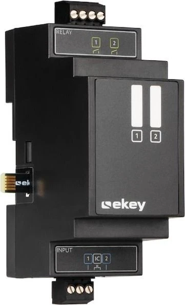 ekey home Controller-Erweiterungsmodul REG 2 Relais/Eingänge, 2TE REG, Schaltaktor