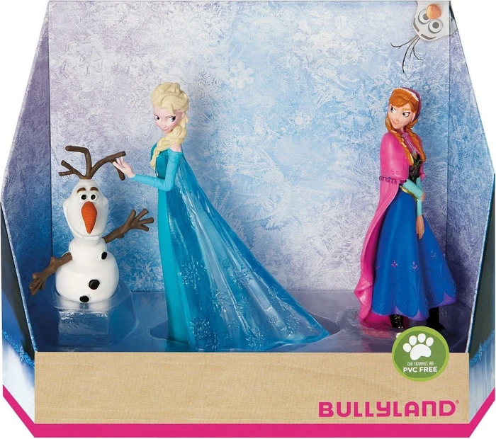 Bullyland Comic World - Die Eiskönigin - Elsa, Anna und Olaf