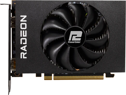 PowerColor Radeon RX 6400 ITX, 4GB GDDR6, HDMI, DP