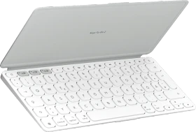 Logitech Keys-To-Go 2 für iPad, Hellgrau, Bluetooth, DE
