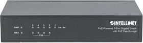 Intellinet Desktop Gigabit Switch, 5x RJ-45, 68W PoE+ PD (561082)