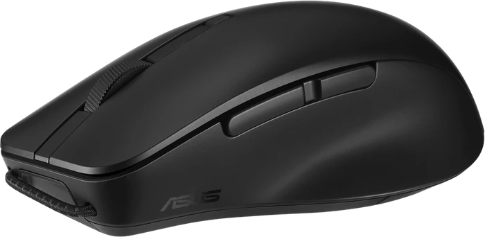 ASUS SmartO MD200 Multi-Device Wireless Mouse, Secret Black, USB/Bluetooth