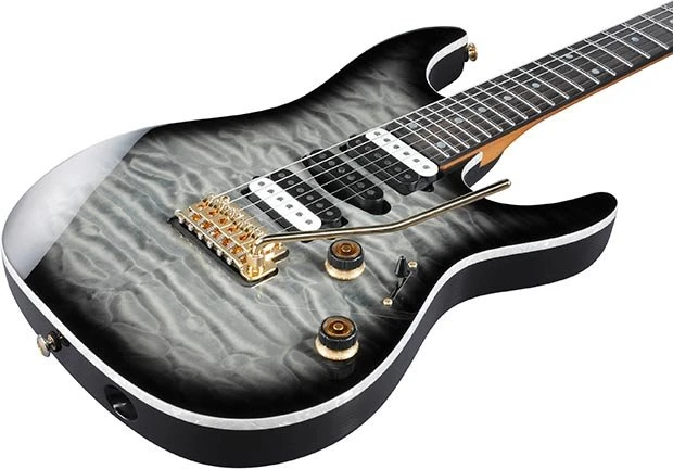 Ibanez AZ47P1QM BIB Black Ice Burst