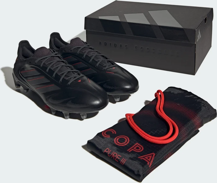 adidas Copa Pure 3 Elite FG core black/carbon/lucid red