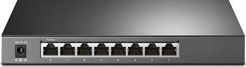 TP-Link T1500G JetStream Desktop Gigabit Smart Switch, 8x RJ-45, PoE PD