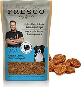 Fresco Dog Martin Rütter Trainingsdrops, Pute, 150g
