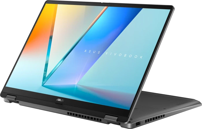 ASUS VivoBook 14 Flip TP3407SA-QL003W, Matte Gray, Core Ultra 5 226V, 16GB RAM, 512GB SSD, DE