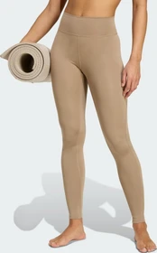 adidas All Me Essentials Full-Length Hose lang chalky brown (Damen)