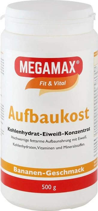 Megamax Aufbaukost Banane 500g