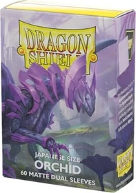 Dragon Shield Matte Dual Sleeves Japanese orchid, 60 Stück