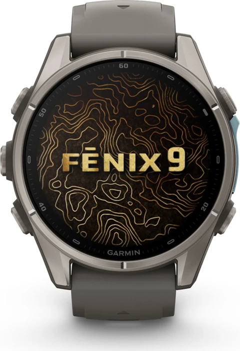 Garmin Fenix 9 43mm titanium/pebble grey