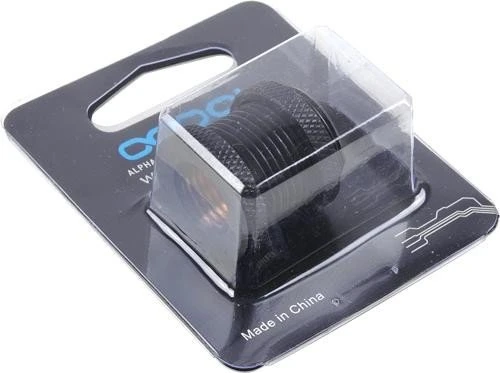 Alphacool HF Schottverschraubung G1/4", deep black