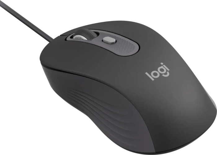 Logitech M520 Signature Wired for Business, Graphite, USB