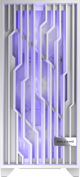 Modecom Volcano Perun Apex ARGB 3F White, Glasfenster