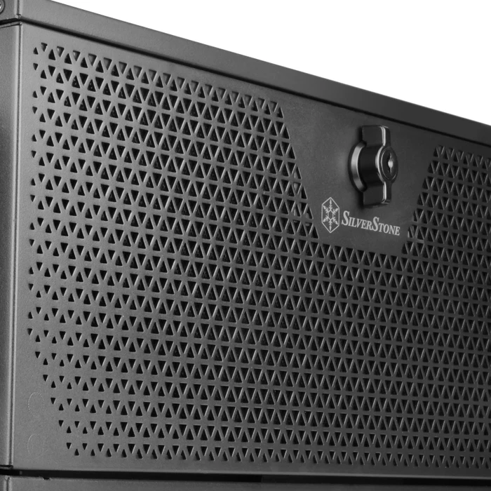 SilverStone RM44, Rackmount Storage, schwarz, 4HE, ATX
