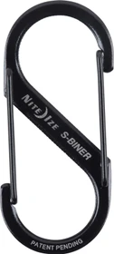 Nite Ize S-Biner Edelstahl Materialkarabiner 49x22mm schwarz