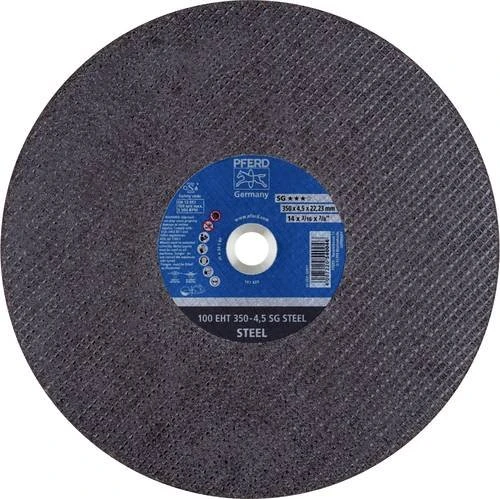 Pferd 100 EHT 350-4.5 SG STEEL/22.23 Trennscheibe, 350x4.5x22.23mm, 10 Stück
