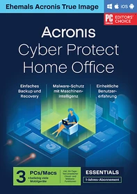Acronis Cyber Protect Home Office Essentials, 3 User, 1 Jahr (deutsch) (Multi-Device) (HOFAA1DES)