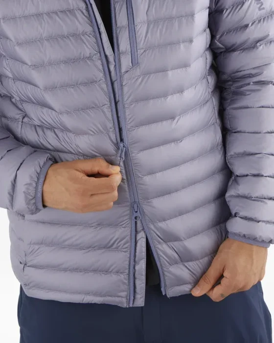 Salomon Elixir Micro Down Hooded Funktionsjacke blue granite (Herren)