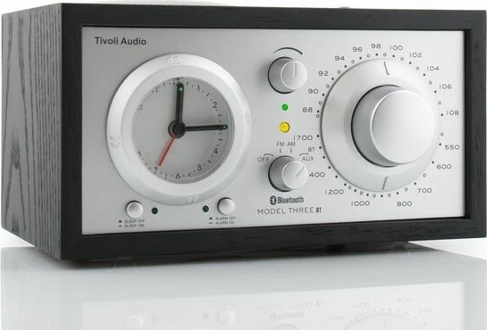 Tivoli Model Three BT schwarz/silber