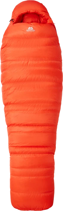 Mountain Equipment Kryos Mumienschlafsack cardinal orange