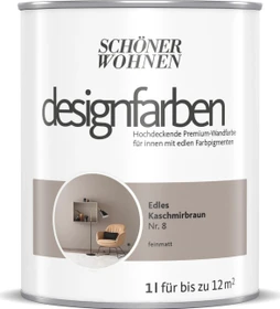Schöner Wohnen Designfarben innen edles kaschmirbraun, 1l