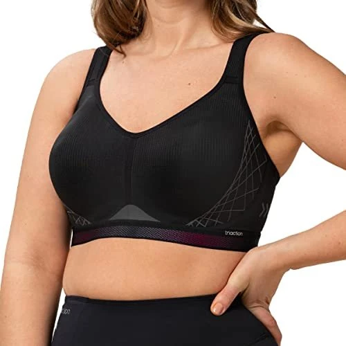 Triumph Triaction Cardio Cloud Sport-BH schwarz (Damen)