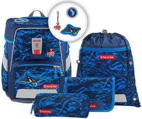 Step by Step Space Manta Rio Schulrucksack-Set, 5-tlg.