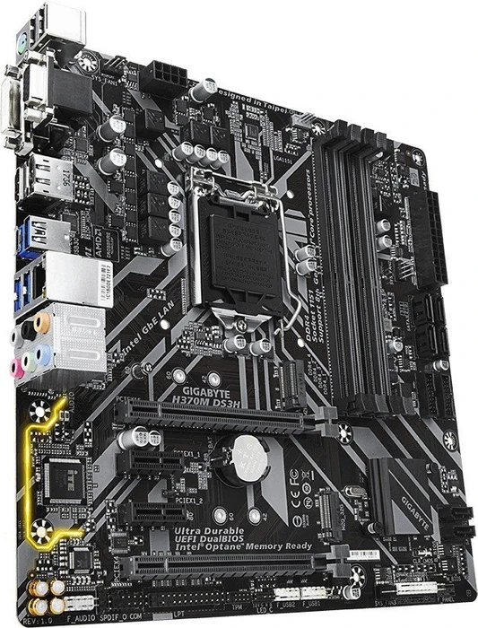 GIGABYTE H370M DS3H (Intel 1151 v2)