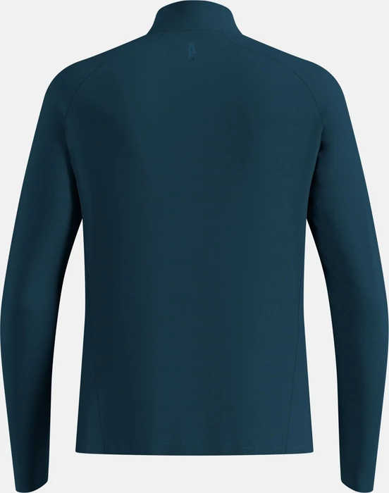 Odlo Essentials Ceramiwarm Midlayer Half Zip Laufshirt langarm reflecting pond (Herren)