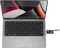 Compulocks Ledge Lock Adapter mit Sicherheitsschloss für MacBook Pro 14" (M1, M2, M3), silber/schwarz Vorschaubild