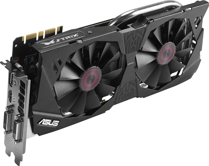 ASUS Strix GeForce GTX 970 OC, STRIX-GTX970-DC2OC-4GD5, 4GB GDDR5, 2x DVI, HDMI, DP
