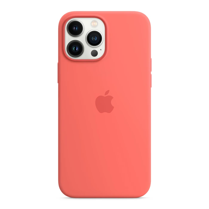 Apple Silikon Case mit MagSafe für iPhone 13 Pro Max pink pomelo