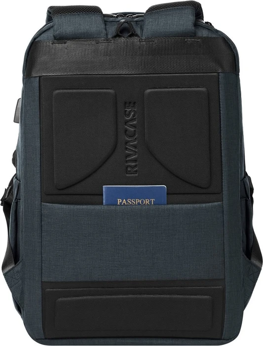 RivaCase 8365 Biscayne ECO 17.3" carry-on Laptop-Rucksack, schwarz