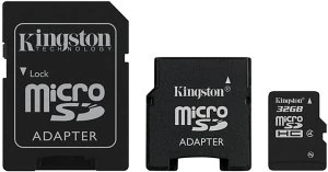 Kingston 32GB, Class 4