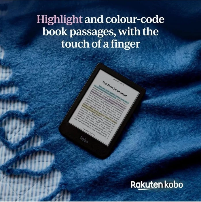 Kobo Clara Colour, schwarz, 16GB Flash
